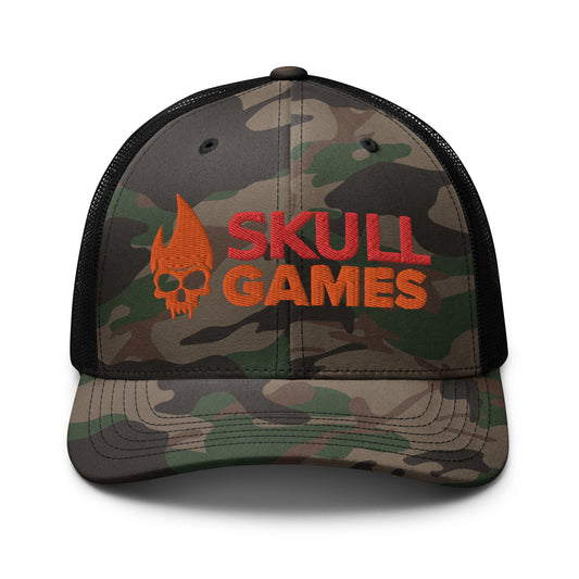 Skull Games Camo Hunting Cap