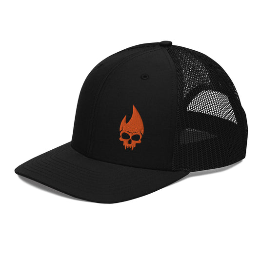 Skull Games Trucker Cap with Blaze Skully